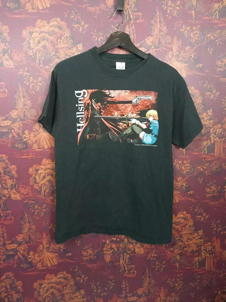 2000s Hellsing anime Y2K vintage tee shirt XXXL
