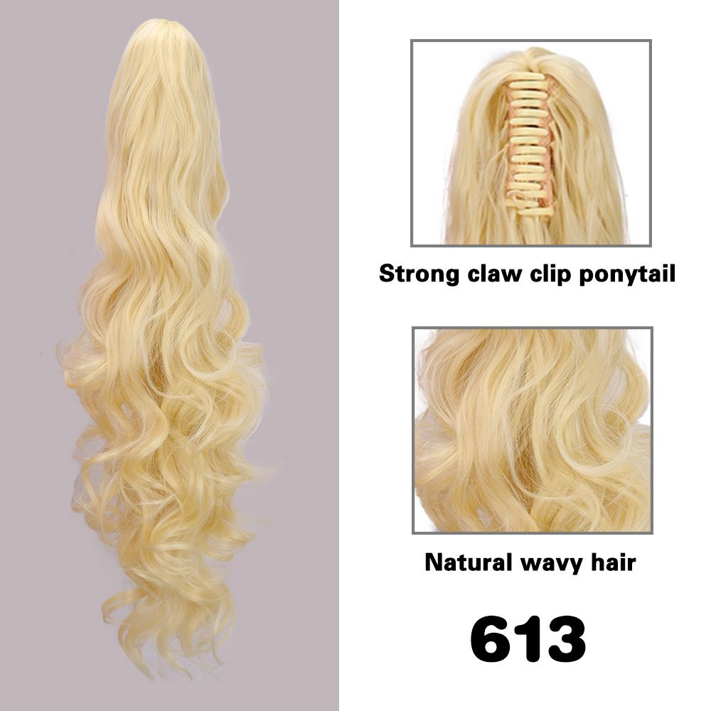 

LISI HAIR синтетические длинные волнистые накладные волосы на завязках конский хвост накладные волосы для женщин косплей одежда 65cm