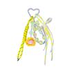 Miu DIY Cute Fruit Hand Rope, Keychain, Schoolbag Pendant, Female Couple, Car Key Chain, Bag, Small Pendant.
