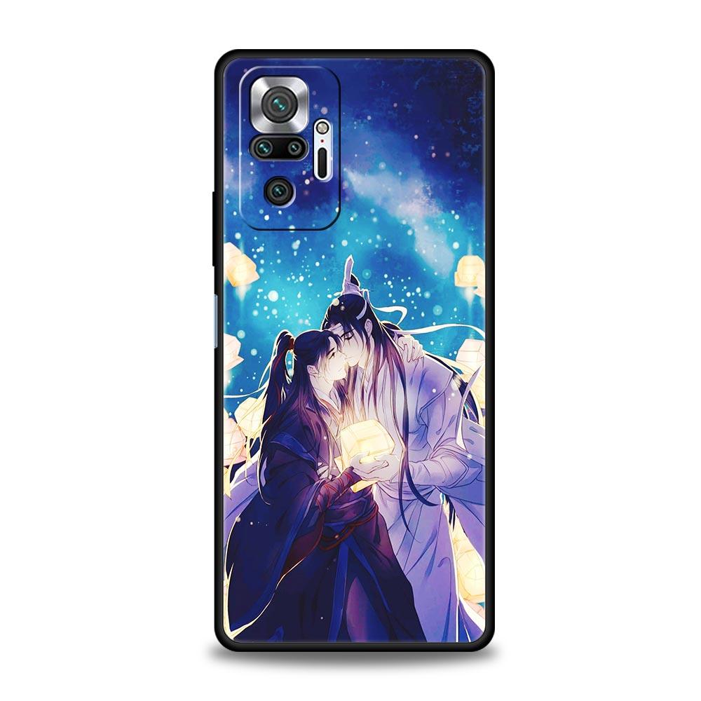 Mo Dao Zu Shi Phone Case For Xiaomi Redmi Note 12 11 10 9 Pro 5G 9s 7 8 8T 10C 9A 9C 9T K40 Gaming Silicone Cover Coque Funda