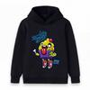 Kids Boys Girls Pullover Hoodie, Funny Zombie Cupcake Print Long Sleeve Casual Hooded Sweatshirt, Comfortable Soft Halloween R