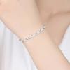 Silver Fashion Multiple Styles Bracelet Chain For Women Fashion Wedding Party Beautiful Jewelry Gift CLE