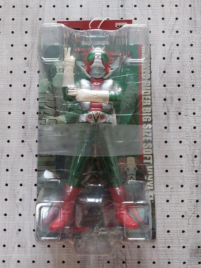 [USED] Banpresto Kamen Rider Big Size Soft Vinyl Figure Kamen Rider V3
