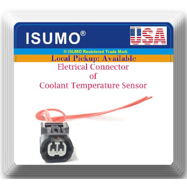Electrical Connector of Coolant Temperature Sensor Fits Acura Honda 2003-2011