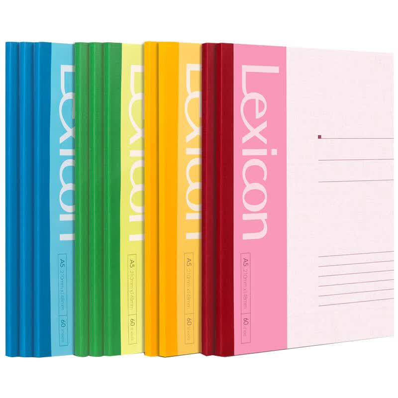 Deli 7653 A5 Wireless Softcover Notebook (10-pack)