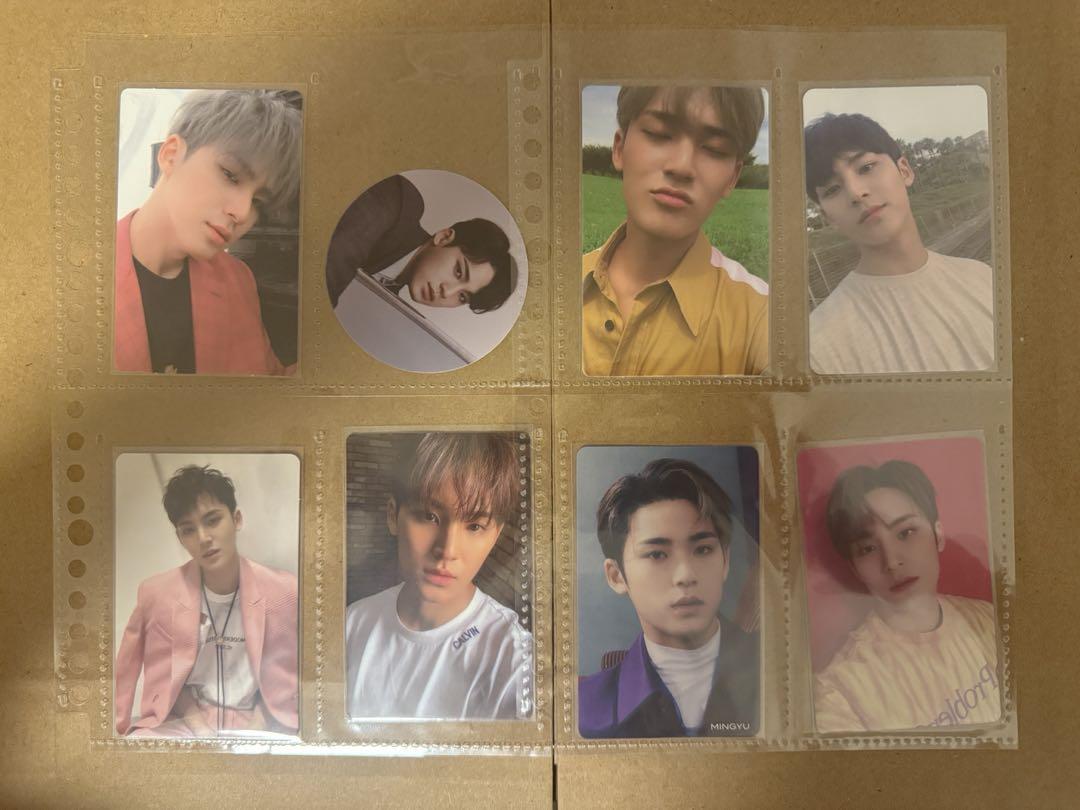 

[USED] SEVENTEEN Mingyu past album trading cards