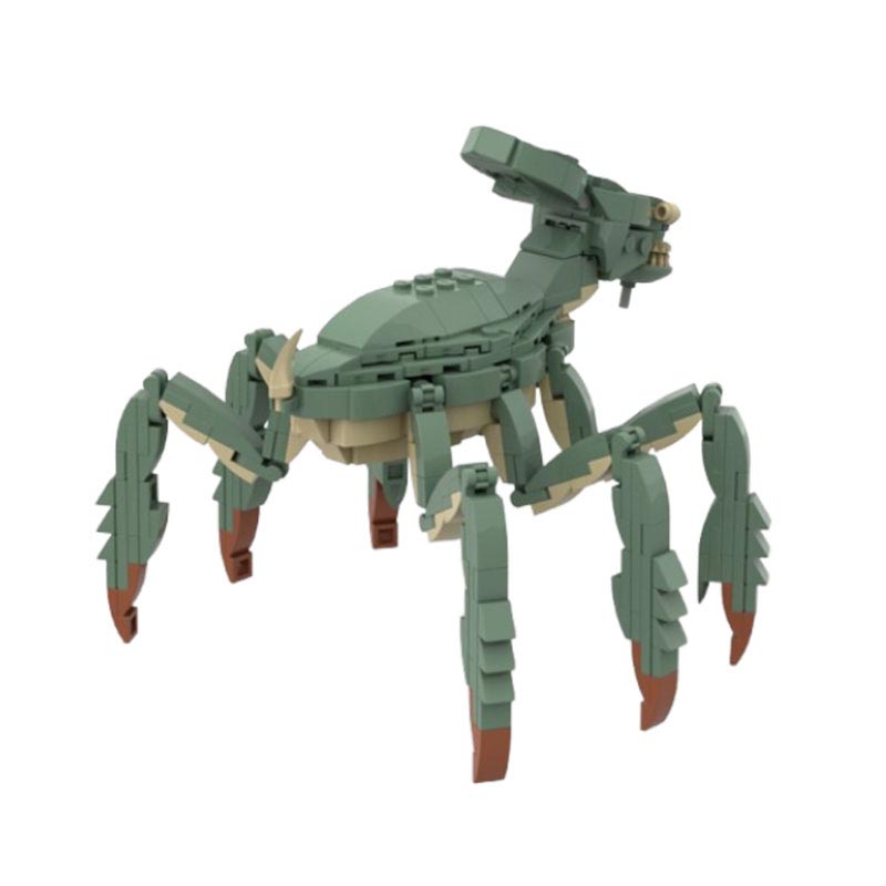 MOC-114029 113941 Movie Space Crustacean Monster Arklay Monster War Building Blocks Creative Building Model Assembly DIY Brick