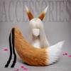 Tier Fuchs Fellige Ohren Stirnband Schwanz Fellige Cosplay Lolita Niedliche Katzenohren Haarspange Schwanz Requisiten
