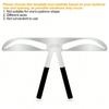 1pc Stainless Steel Eyebrow Shaping Tool - Flexible, Reusable Template For Perfect Brow Shape, Suitable For Beginners And Tattoo Artists