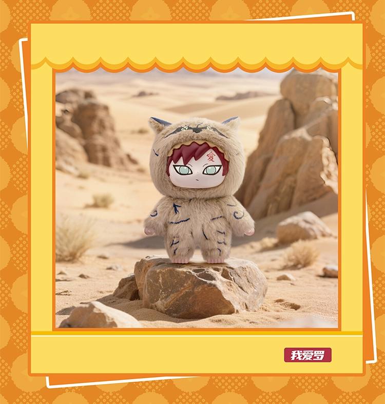 Authentic EAKI Naruto Blind box Shippuden Party Series Stuffed Plush Trendy Ornament Collection Toy Birthday Christmas Gifts