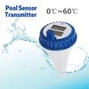 Profesjonelt digitalt trådløst svømmebassengtermometer SPA Flytende temperaturmåler Med kanaler/Kalender/Tidsalarm