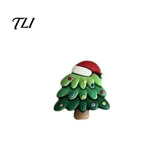 Metal Surface Magnets 7Pcs/Set Mini Christmas Tree Refrigerator Magnet, Xmas Shape New Year Party Decorations Fridge Decorative Magnet for Whiteboard