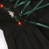 Costume Vestito da Birra Ricamato Oktoberfest Taglie Forti