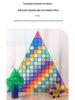 Prism Style Stained Glass Magnetic Tiles - Educational Building Blocks for Children
