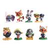 Zootopia Pvc Figurine Set With Collectible Characters For Kids And Fans