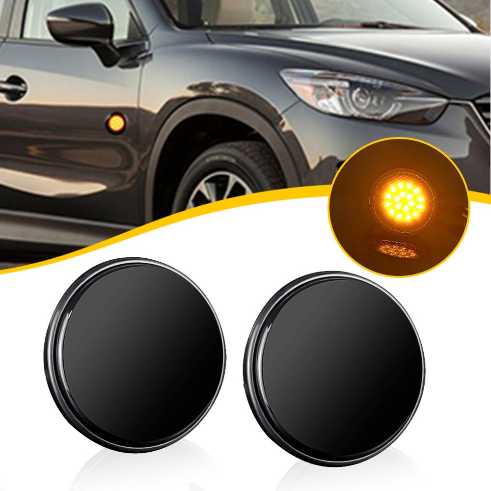 

2PCS OEM Replacement LED Side Fender Marker Light For Mazda MX5 MX-5 MK1 MK2 MK3 1989 1990 2000 2001 2002-2015 OEM: NH5251120C