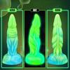 Dildo penis dragon glowing anal plug suction cup vagina anal hot fun