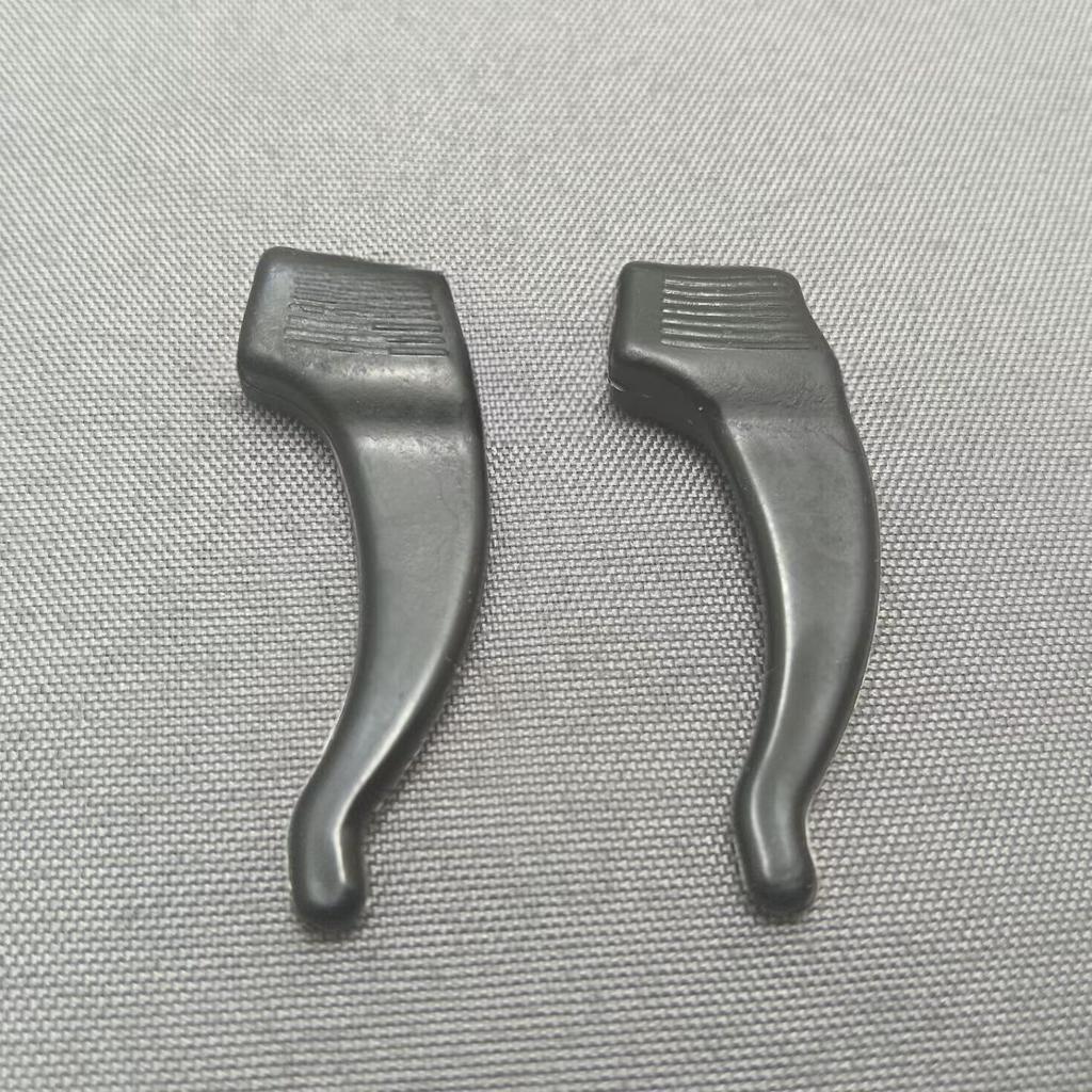 Adjustable Anti-Slip Silicone Eyeglass Cord Set with Ear Hooks and Sleeves