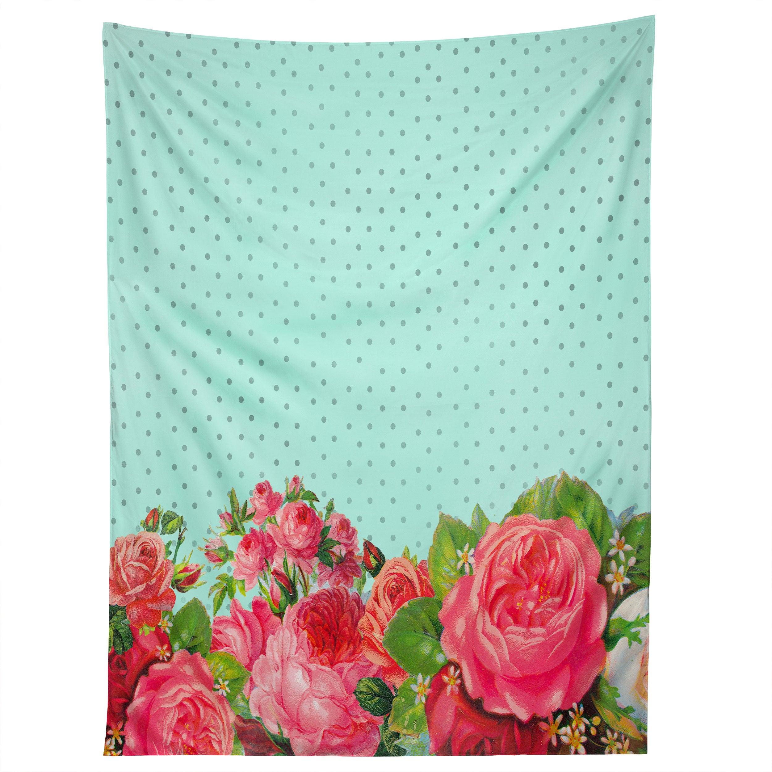 FAVORITE FLORAL tapestry 75x100