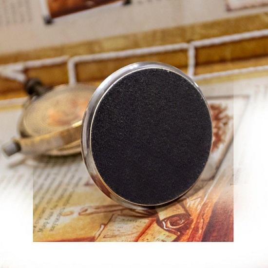 Victorian Brass Desk Clock Nautical Anchor Dial, London Decor Home Decor