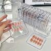 5-10Pcs Mini Storage Box Transparent Acrylic Packaging Boxes for Earrings Necklace Bracelet Nail Art DIY Jewelry Organizer Case