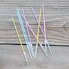 Small Fresh Rainbow Color Slender Straight Pole Pencil Birthday Candle Creative Romantic Party Macaron Color Candle