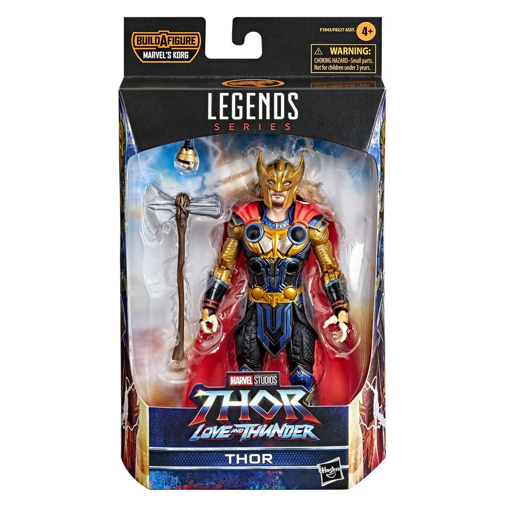 Hasbro Marvel Legends Series Thor: Love and Thunder Thor F1045 Authentic 6-inch (15cm) Action Figure with 3 Accessories