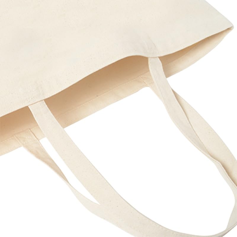 [nc-smile] Peeping Panda Tote Bag, "Where's the Panda Going", Canvas Fabric, Heavyweight Cotton, 12oz, Medium (Midnight Blue)