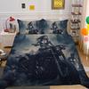 Beauty Skull Printed Bedding Cover Twin Size Microfiber Home Textiles Teen Cool Fashion Home Bedclothes