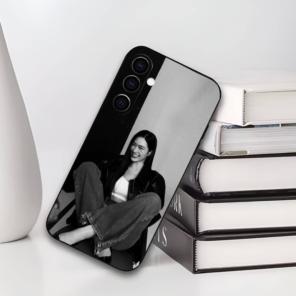 Actress L-Lingling Kwong Phone Case For Samsung Galaxy A73,A72,A71,A70,A53,A52,A51,Soft Silicone Black Cover
