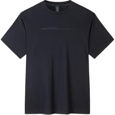 Casual Loose Round Neck Short Sleeve T-Shirt Men Tops Basic-Black 152420112-4