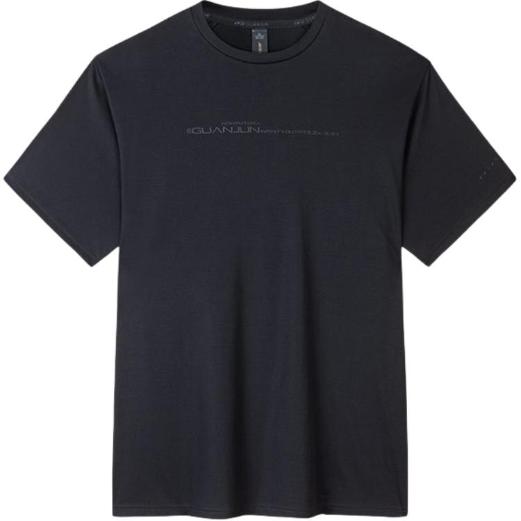 

Anta Casual Loose Round Neck Short Sleeve T-Shirt Men Tops Basic-Black 152420112-4 XL