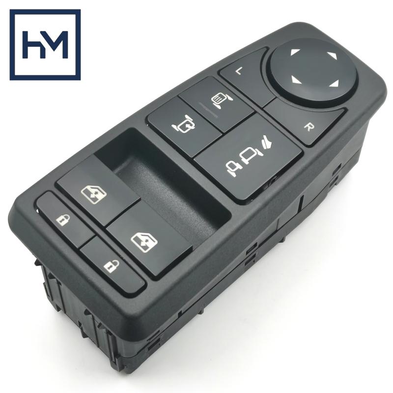 OE: 81258067107, 81258067092, 81258067080, 81258067062 Truck Electric Power Window Control Switch Button For MAN TGL TGM TGS TGX
