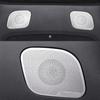 Car Door Audio Speaker Cover Loudspeaker Trim Frame Sticker Stainless Steel for Tesla Model Y 2024-2024 Interior Accessories