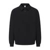 Completo con Felpa con Cappuccio e Pantaloni della Tuta Streetwear Americano 430G Fodera in Pile Collo a Polo Zip-Up Tuta Casual
