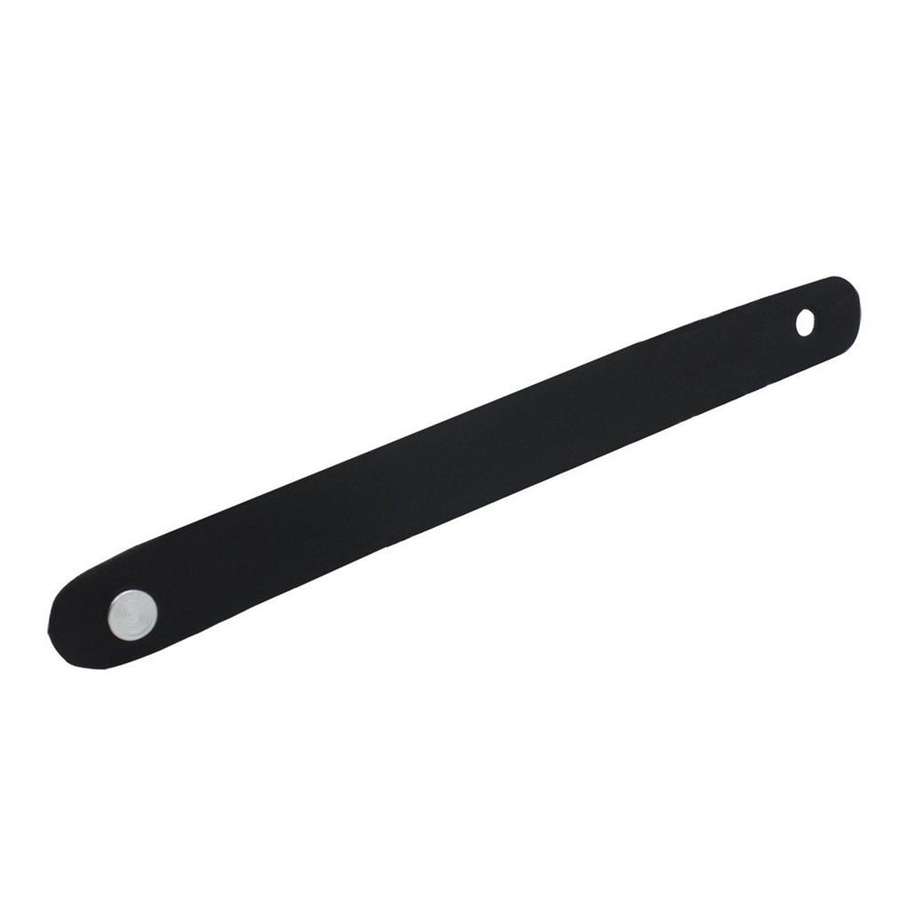 Attache-sangle pour tête de guitare en cuir épais Bouton de sangle de manche de guitare Adaptateur de tête de guitare Lien de sangle de manche de guitare Durable