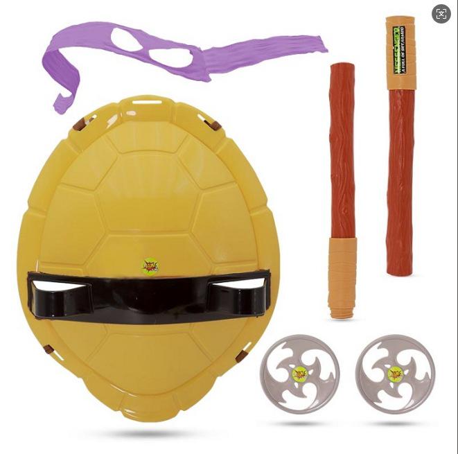 

Подростки Мутанты Ниндзя Черепашки Носимый Панцирь и Реквизит Оружия в Стиле Кино (Вдохновлено TikTok)