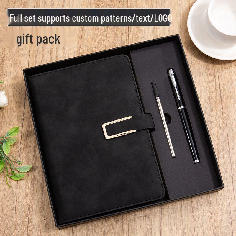 Luxury Logo Notebook Gift Set - Business Pages, Perfect for Corporate Souvenirs