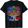 Happy Haitian Flag Day Patriotic Haiti Heritage Celebration T-Shirt