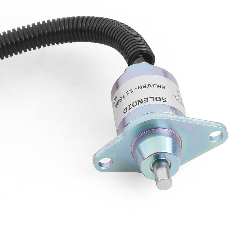 KM2V80-11700A 12V Elettrovalvola Solenoide di Arresto Carburante Per Generatore Motore Diesel Elettrovalvola Solenoide di Arresto Olio