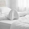Memory Foam Leg Pillow Ergonomic HeartShaped Contoured for Side Sleepers Women, Sleeping,