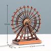 Retro The London Eye Creative Metal Ferris Wheel Ornament Home Desk Decor Gift