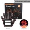 Car LED Multicolor Gesture Light: Seven-Color Glowing Palm Warning & Atmosphere Decoration