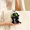 Real Universal Studios Dragon Taming Toothless Doll Plush Holding Fish Doll School Bag Doll Cute Gift