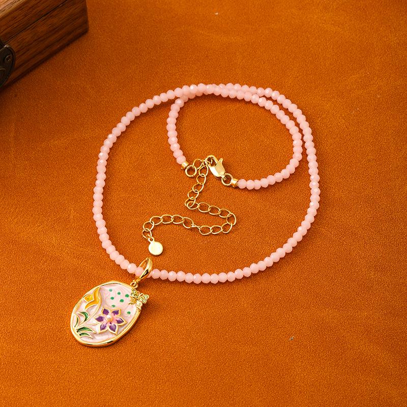 

Ожерелье-бабочка с бисером «Сад Моне»: Минималистичная роскошь для женщин