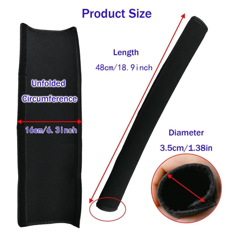 Wasserdichter Kinderwagen-Handgriff, rutschfest, Komfortgriff, einfache Montage, Kinderwagen-Handgriffschutz für Kinderwagen