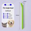 Disposable Pet Toothbrush for Dogs & Cats - Individually Wrapped for Oral Cleaning