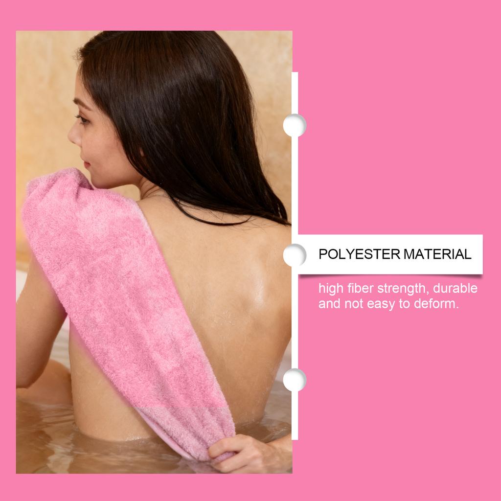 Back Of The Shower Exfoliating Scrub, Exfoliating Scrub, Stretchable Exfoliating Loofah Scrub Towel, Deep Cleansing Massage