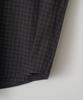 ANOTHER OFFICE Huge Garment Gingham Check Shirt (Sumi)