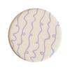 Changbaosen Round Diatomaceous Earth Absorbent Coaster Set